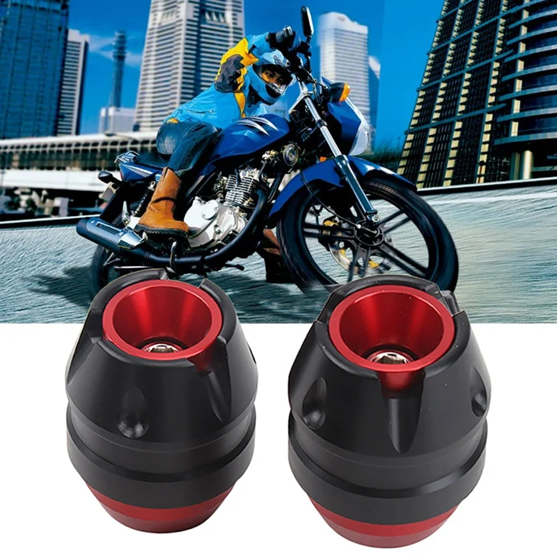 Universal Scooter Motorcycle Front Axle Fork Crash Slider Wheel Falling Protection for Kymco AK550 Yamaha Xmax 300 | Автомобили и