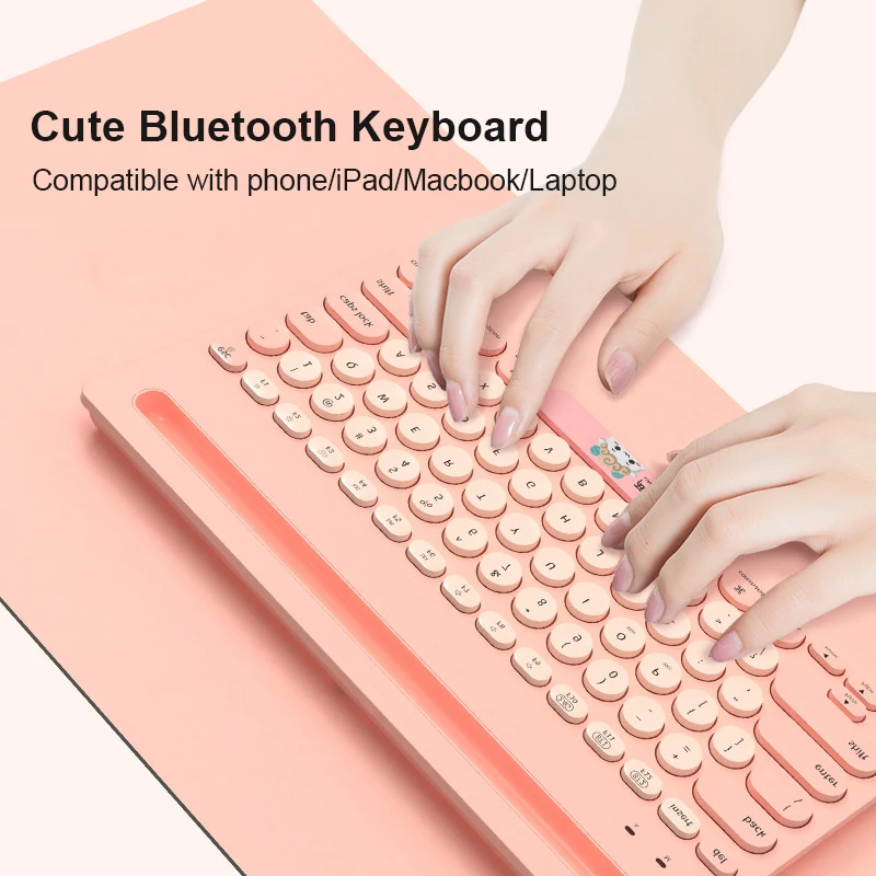 

Беспроводная игровая клавиатура, совместимая с Bluetooth, 2,4 ГГц
