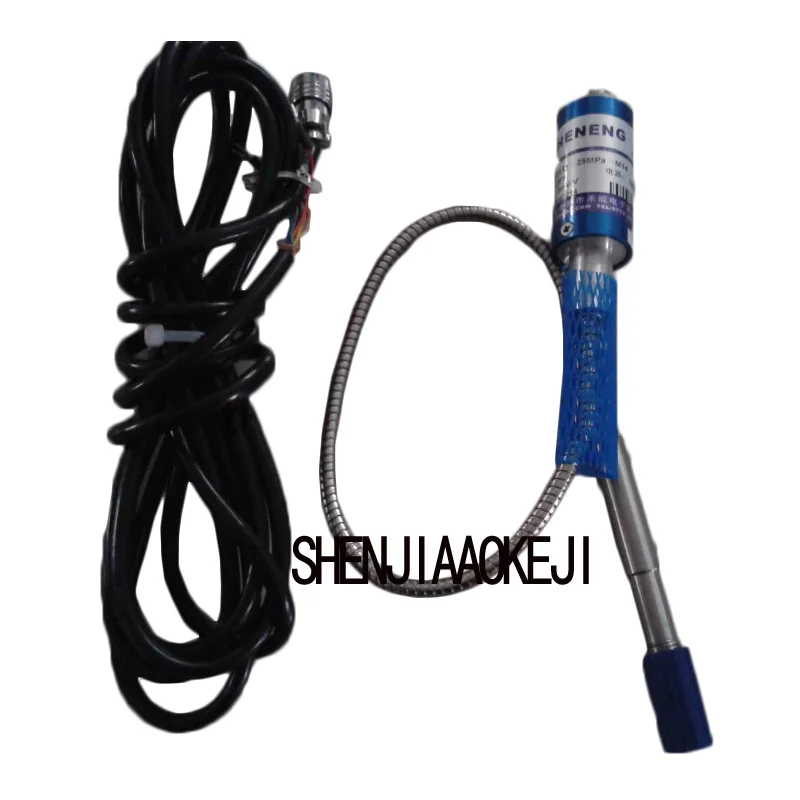 

Высокая Температура Датчик Давления Расплава 10V пять-контактный разъем износостойкие смысле типа мембранный датчик давления инструмент 1 ш...