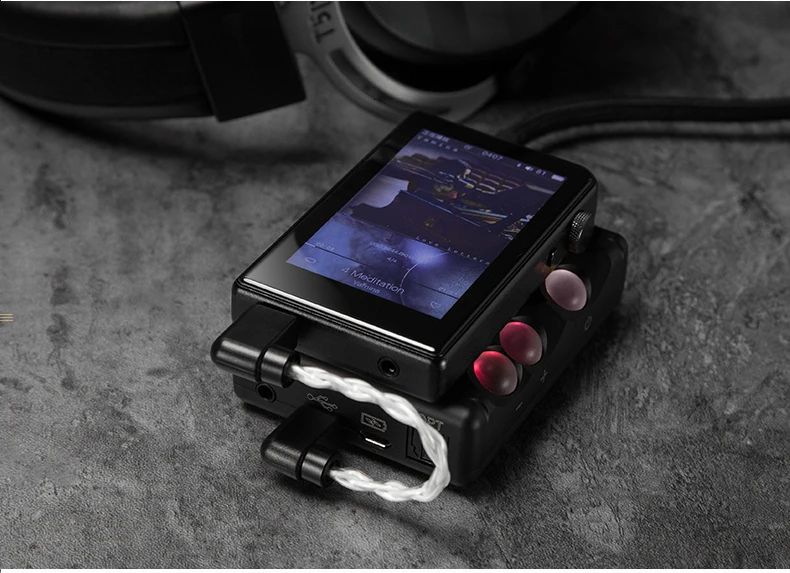 Shanling TYPE-C к Micro USB один Кристалл Медь посеребренный OTG Аудио кабель для Mojo M1 M2S усилитель DAP MP3 Play