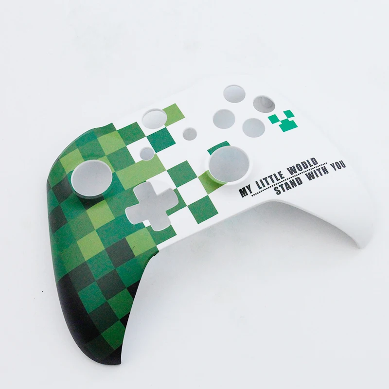 Чехол матовый белый для Microsoft Xbox One Сменный с кнопками беспроводных контроллеров