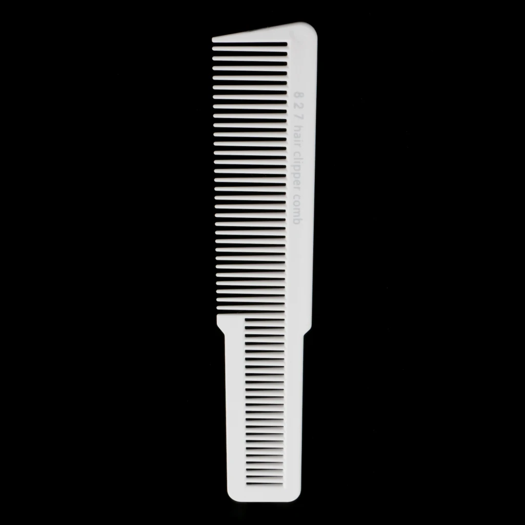 

2X Salon Barber Stylist Fine Tooth Hairdressing Cutting Comb White