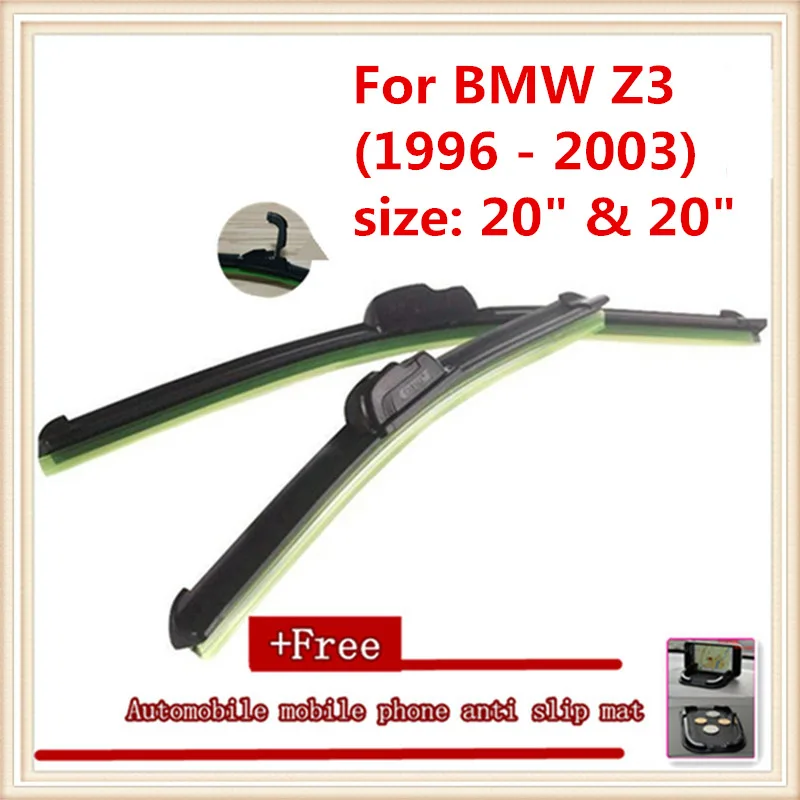 Лезвия очистителей лобового стекла автомобиля для BMW Z3 (1996 - 2003) размер: 20 и дюймов |