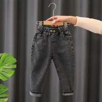 kids clothing 2021 new spring autumn children pants boys trousers fashion cotton pants boy jeans 2 6year girls jeans