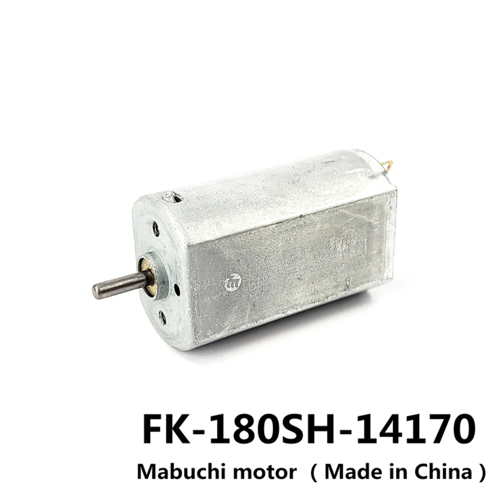 

Mabuchi 180 Motor DC 3V-9V 6V 4000-12000RPM Fk-180sh-14170 DC Toothbrush Shaver Shaving Knife Barber Car Toy Electric Tool DIY