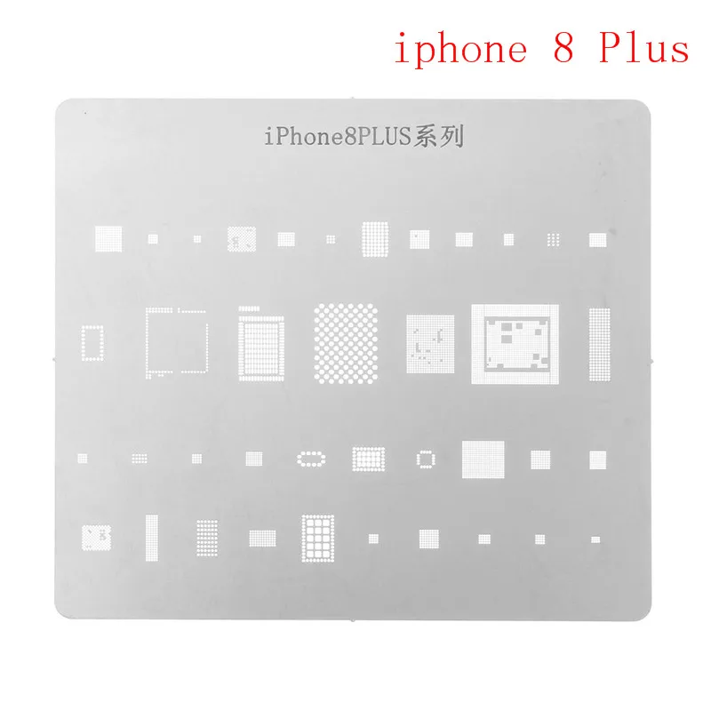 1 шт. трафарет для ремонта микросхем с интегральной схемой iPhone X/8/8 Plus|Сварочные