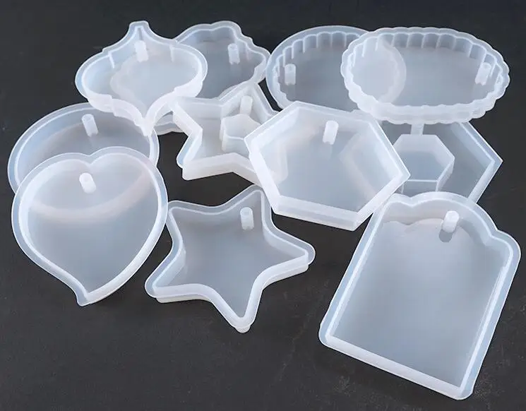 В форме сердца шестиугольная изюминка волна Овальная Круглая звезда силиконовая