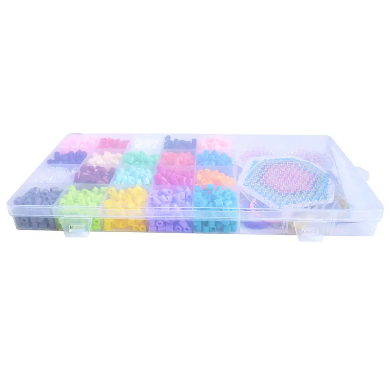 2000 шт 5 мм бусины Хама Midi с 2 pegboards Stater Kit Обучающие Детские игрушки diy предохранители бусины дети 3d головоломка
