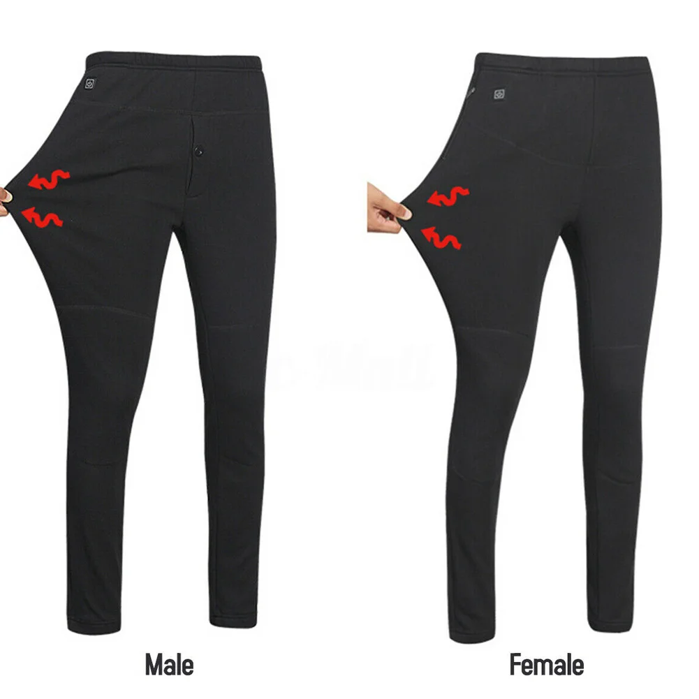 Штаны унисекс с электроподогревом зимние теплые леггинсы эластичные DOD886 |