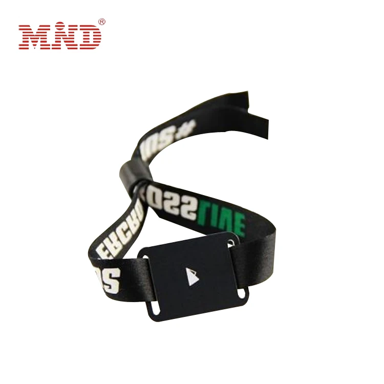 Нейлоновый тканый rfid браслет/nfc Браслет/ПВХ браслет образцы|Карты контроля