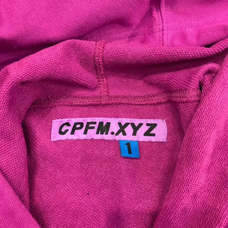 

Sock 2021SS CPFM.XYZ Hoodie Men Women 1:1 High-Quality Hooded CPFM.XYZ Pullover