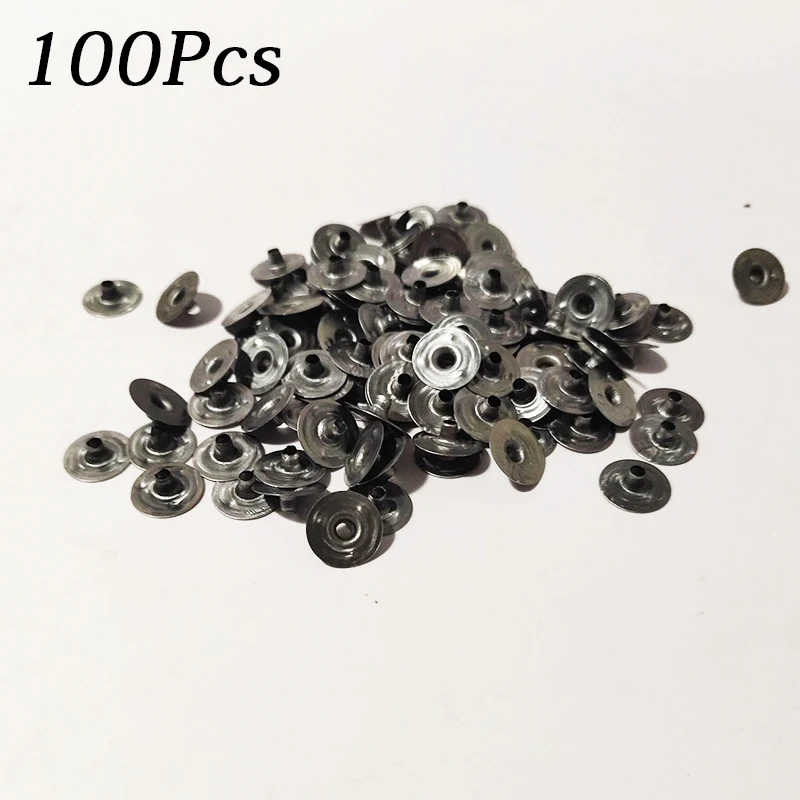 100Pcs/lot Craft DIY Metal Candle Wick Sustainers Carry Holders Tabs Tool Durable Waxed Candles Making | Дом и сад