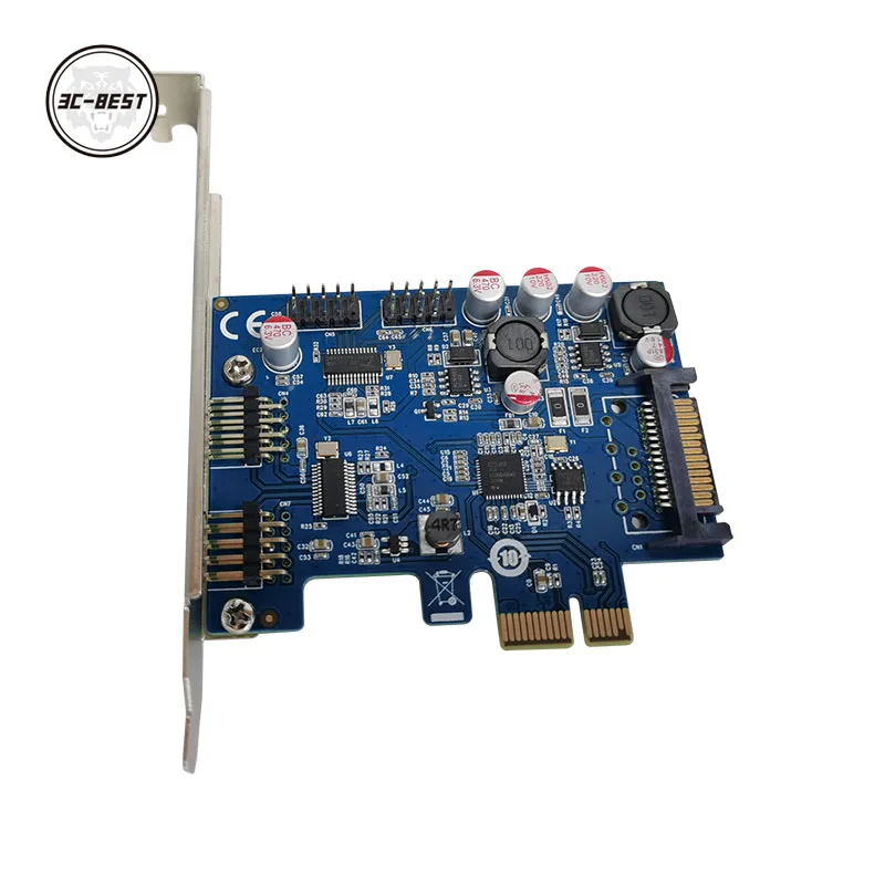 pcie преобразует четыре 9 контак
