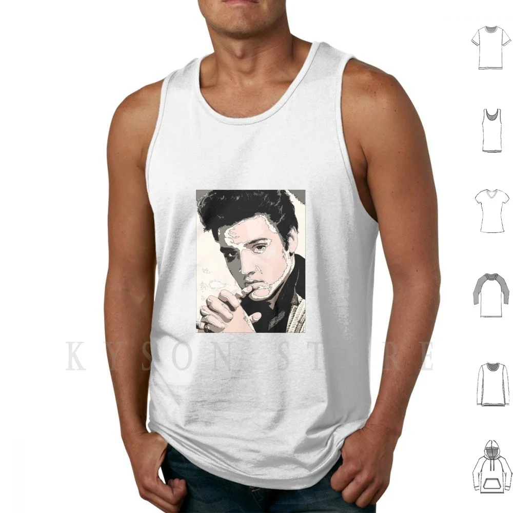 

Elvis Presley майки жилет без рукавов Elvis Presley сексуальный старый рок Бог