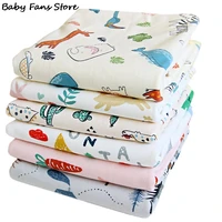 1pcs cartoon diaper cloth breathable cotton reusable washable fabric diaper inserts baby infant newborn underwear cover cloth