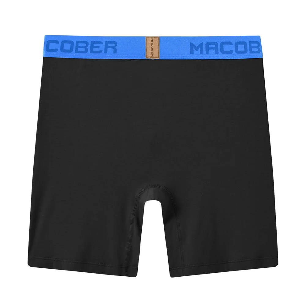 3 PCS /Lot Men's Boxer Briefs Underwear Brand Shorts Bamboo Breathable Solid Color For Man Panties Underwear Trunk Man Boxer
