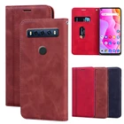 Кожаный флип-чехол для TCL Plex, чехол-бумажник, магнитный чехол для TCL 10 Plus SE Pro 5G 10L T790Y T782H T799B T766H T780H, защитный чехол