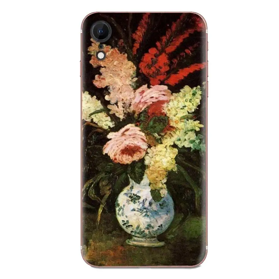 TPU Cover Cell Phone Cases For Samsung Galaxy A81 A71 A51 A01 S20 S10 S9 S8 Plus A50 A70 A40 A30 A20 A10 Van Gogh Oil Painting images - 6