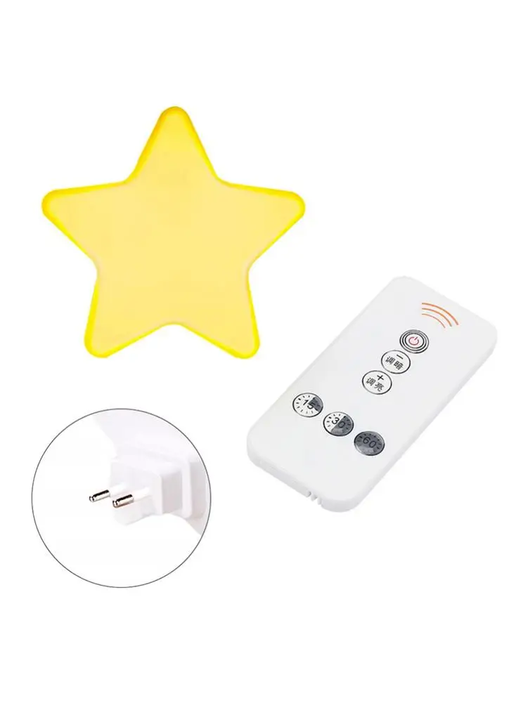Светодиодный подключаемый Ночной светильник с дистанционным управлением