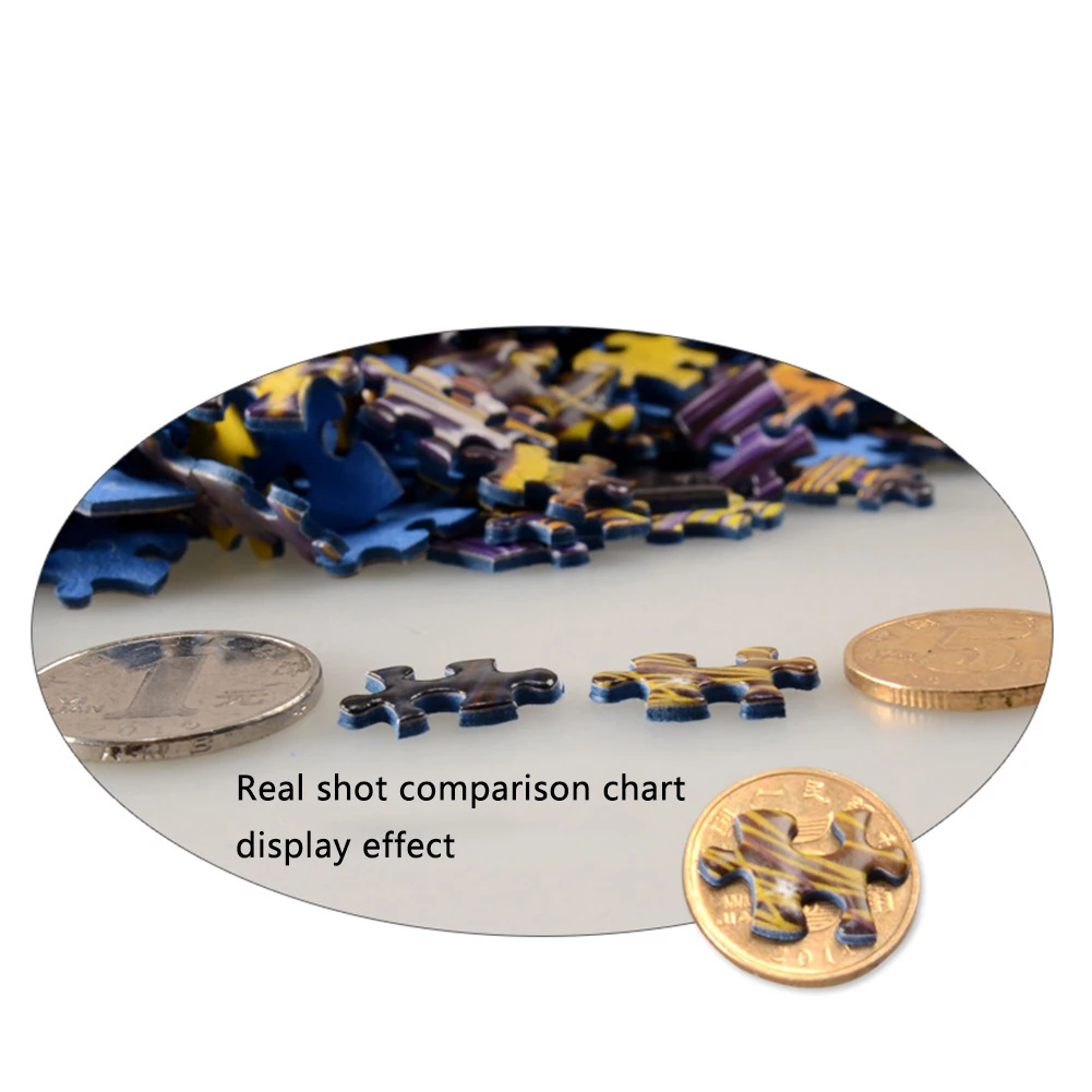 

Game Educational Toy Decompression For Adults Kids Gift Family Assembling Jigsaw Forest Deer Brain Challenge 1000 Pieces Picture