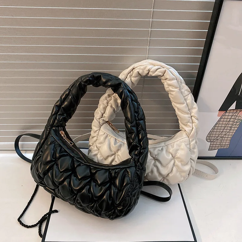 

Сумка женская плиссированная через плечо, 2021