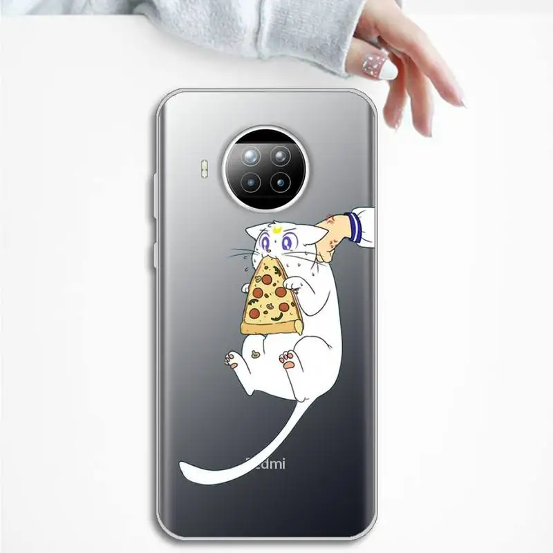 

Japan Anime Sailor Moon Princess Phone Cases Transparent Clear for Xiaomi Redmi note 10 t 8 9 pro lite 11