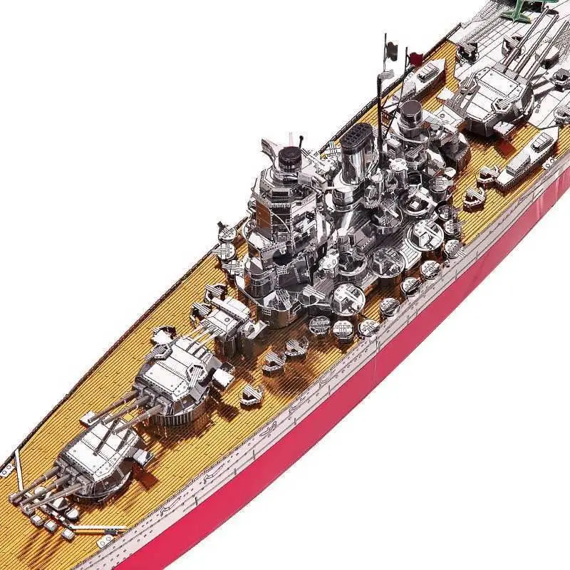 Модель MMZ Piececool 3D металлический пазл P101 японский боевой корабль YAMATO набор для