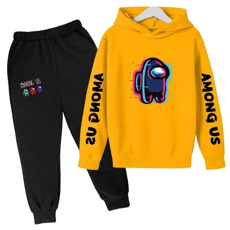 

New Among Us Children Tracksuit Kids Clothing Sets Girls Fashion Sports Suits Hoodies Sweatshirts+Pants 2Pcs Among Us Clothes