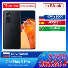 OnePlus 9 Pro 8GB 128GB Smartphone Snapdragon 888 5G 120Hz Fluid Display 2.0 Hasselblad 50MP Camera 65T OnePlus Official Store