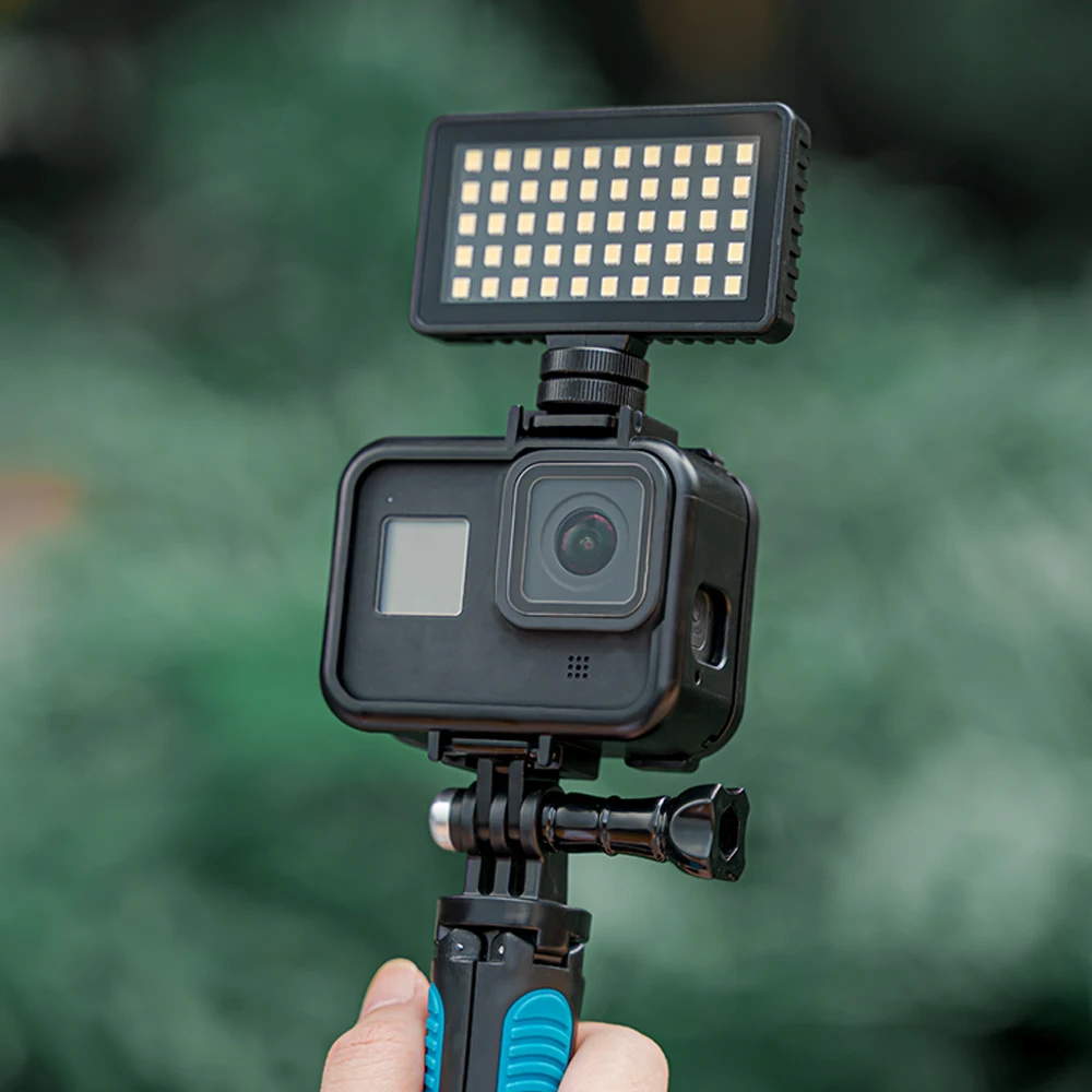 TELESIN рамка Корпус чехол клетка Холодный башмак кронштейн с быстроразъемной