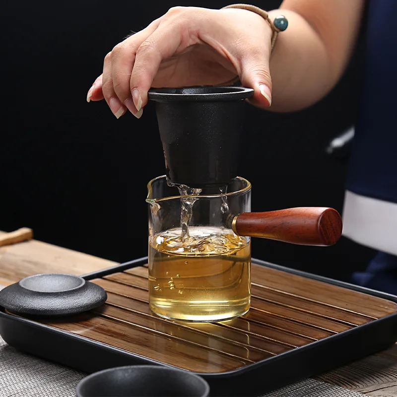 Новинка 2018 стильный портативный дорожный чайный сервиз Кунг фу с красным чаем и