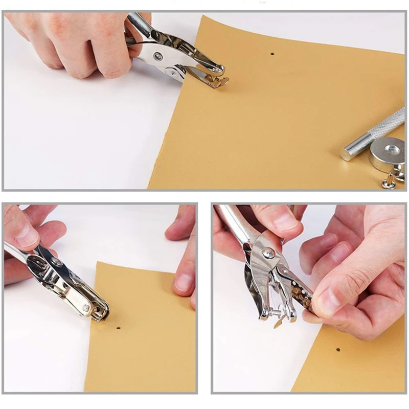 Набор Металлических Заклепок с двойным колпачком набор из 480 штук в комплекте