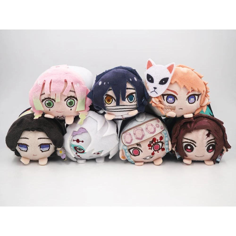 Плюшевый брелок для ключей Kanroji Mitsuri Kamado Tanjirou Uzui Tengen Iguro Obanai Rui Tamayo 9 см|Брелоки| |