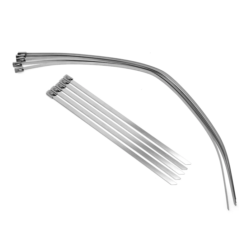 

10/24 шт. ATV автомобильные из нержавеющей стали CV половинчатый вал багажника Зажимная Пряжка малые большие полосы