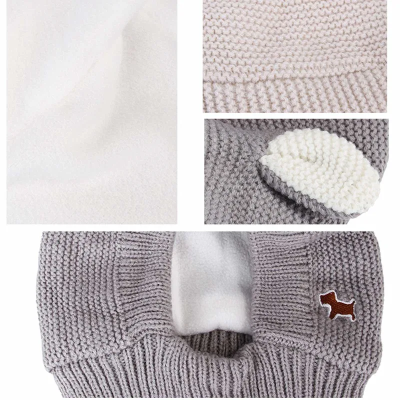 Осенне-зимние искусственные милые ветрозащитные теплые очки с кроличьими ушками