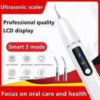 ultrasonic tooth cleaner visual electric dental scaler calculus remover oral hygiene care teeth whitening plaque stain cleaner