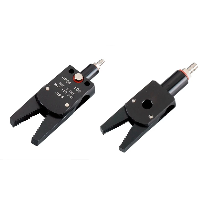 

2PCS Pneumatic Mini Fixture J1060 Manipulator Accessories Mechanical Fixture Water Spout Clip, MINI-A & MINI-E