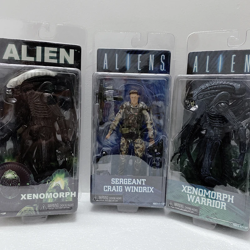 Фигурка &quotчужой&quot Sergeant Крейг Windrix Xenomorph Warrior Alien Neca Predator экшн фигурка игрушечная