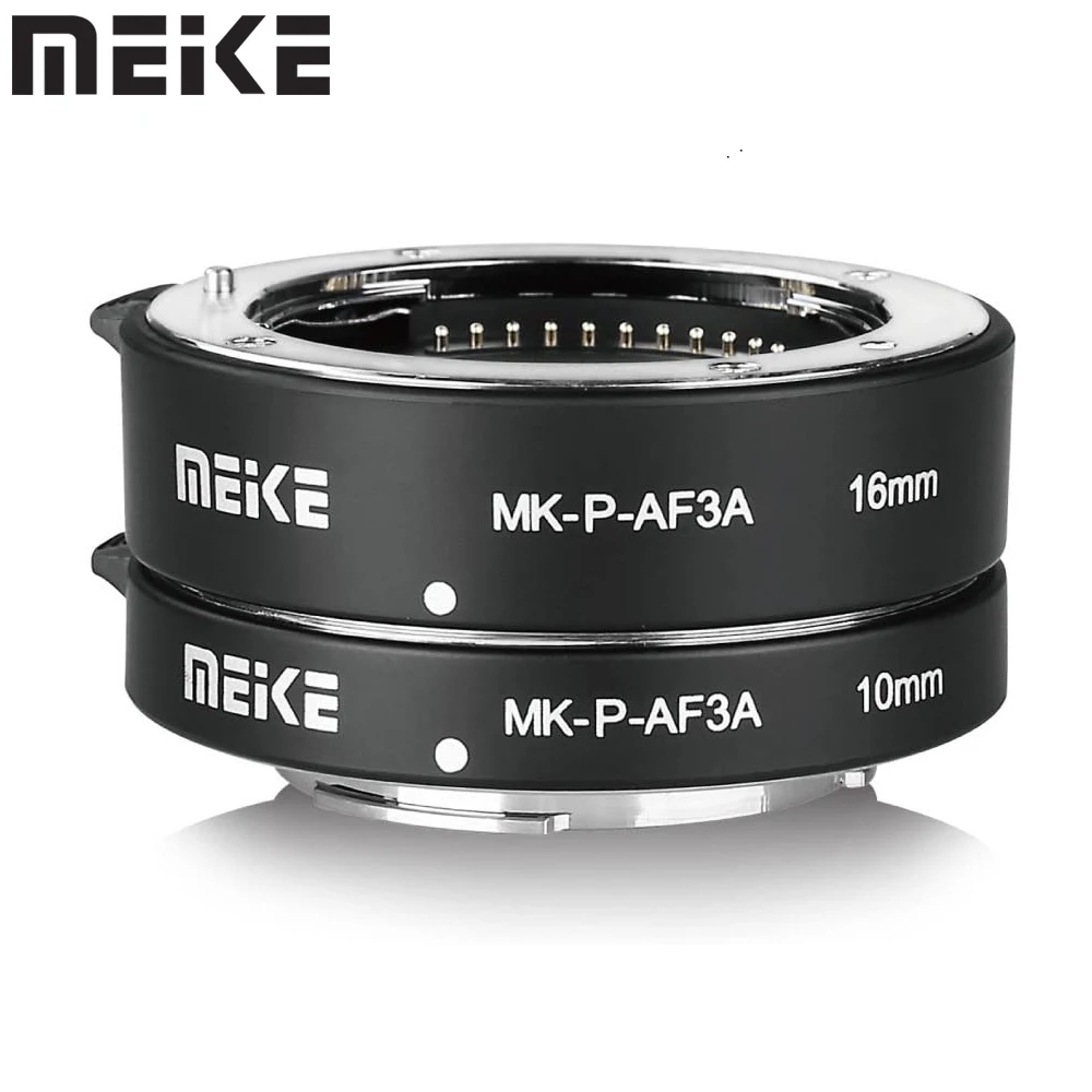 

MeiKe Metal AF Auto Focus Macro Extension Tube Ring 10mm 16mm for Olympus Panasonic Micro Four Thirds M4/3 Micro 4/3 Camera