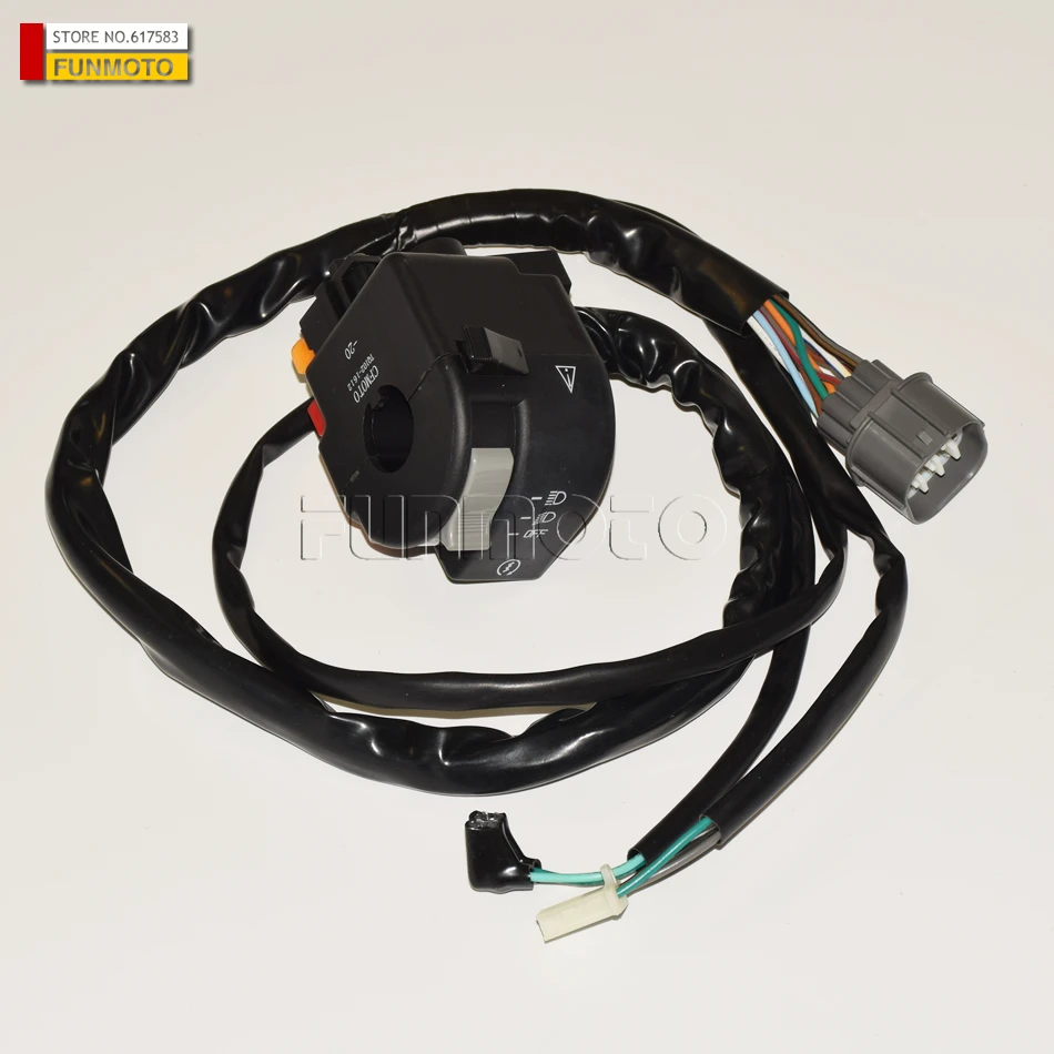 left handle bar switch suit for CF500AU-6L X550 9CR6-160600-10000 |