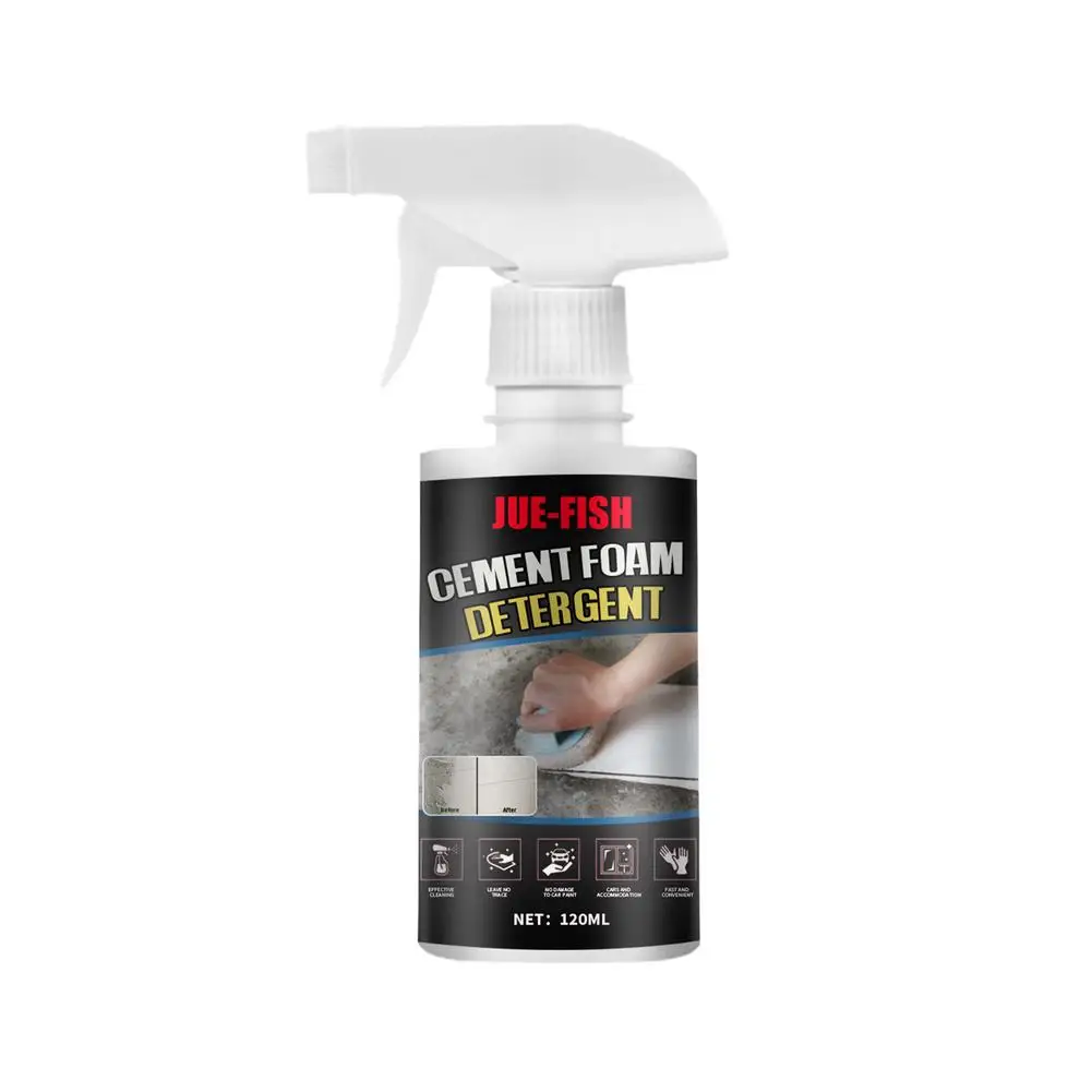 

60/120ml Car Cement Cleaner Dirt Remover Cleaning Spray Accessories Multifunctional Concrete Dissolving Agent Home Tile Cleaner