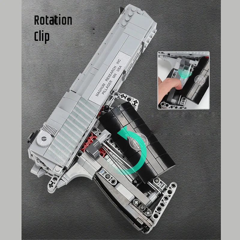 528 шт. новинка распродажа пистолет технический набор пуль пустынный Орел Сборная