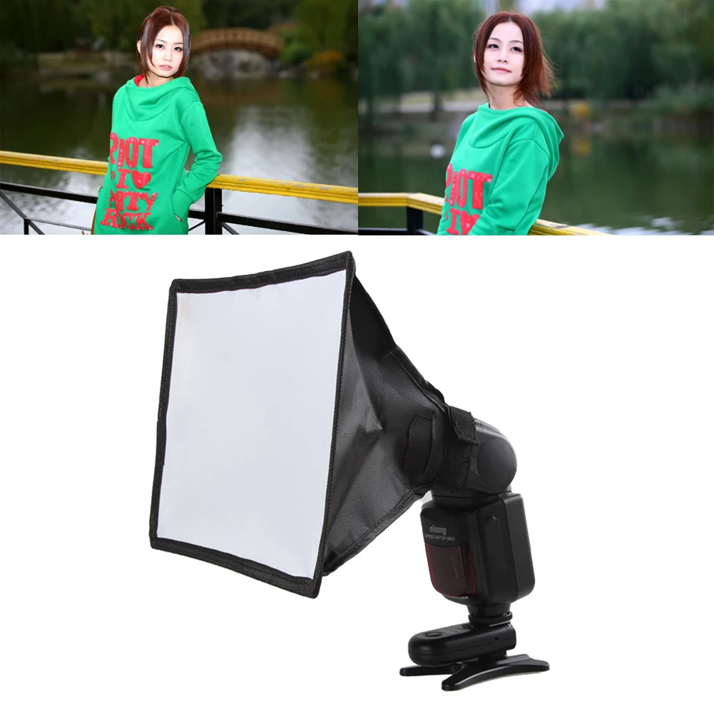 

15*17cm Universal Flash Lamp Soft Box Mini Diffuser Flash Diffuser Godox Softbox Flash Softbox for Canon Nikon Sony