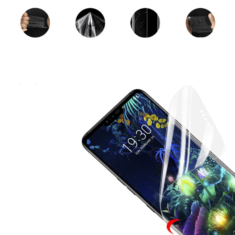 EXUNTON для LG G7 G8 ThinQ G8S V40 V50 крышка телефона которая полностью закрывает переднюю