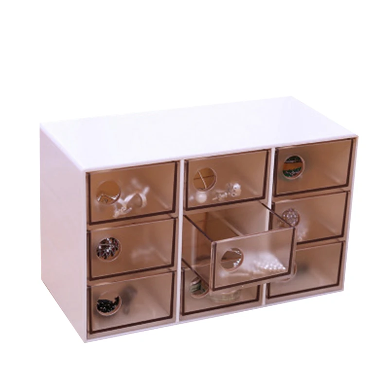 Jewelry Organizer Large Box High Capacity Casket Makeup Storage Leather Travel Boxes | Дом и сад