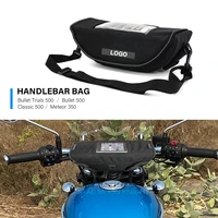 motorcycle waterproof bag storage handlebar bag travel tool bag for royal enfield bullet trials 500 classic 500 meteor350 bullet