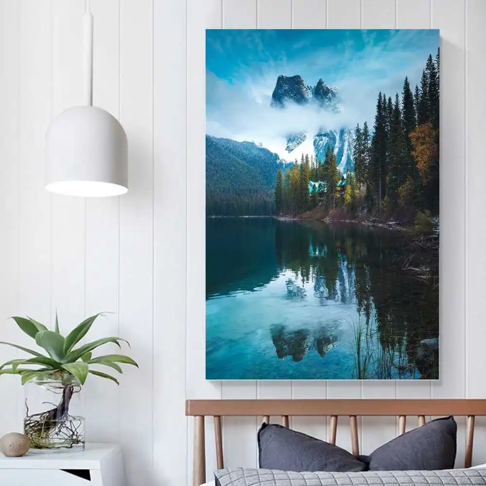 

Teen room decoration Bedroom decoration paintings Poster Canvas Print Landscape decoration posters for room Art wall