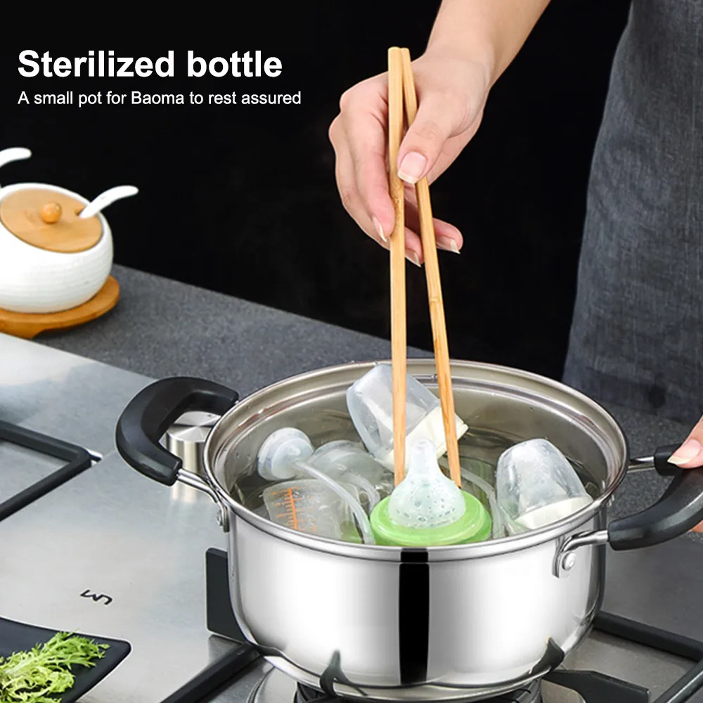 Кастрюля для супа с одним дном 1 шт. кастрюля антипригарной ручкой кухонная