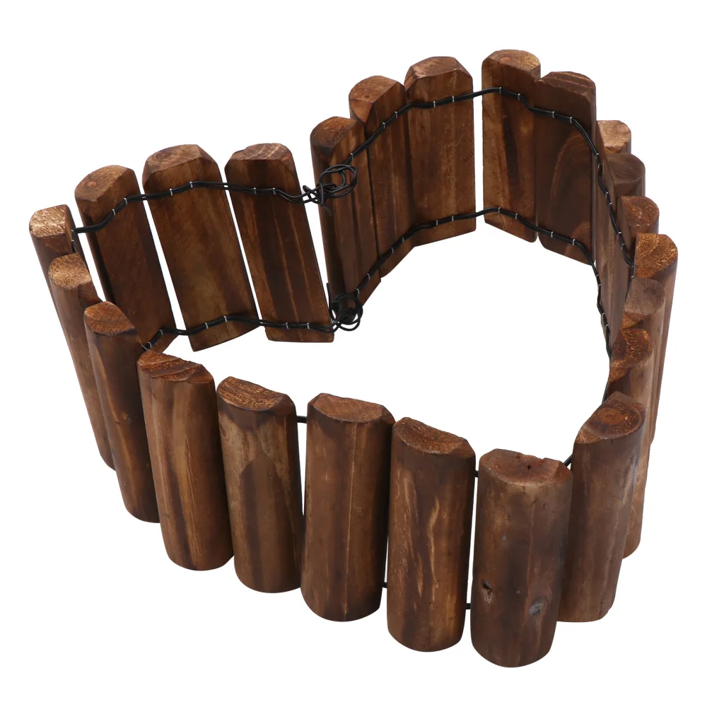 

1pc Garden Wood Fence Yard Fence Anti-corrosive Wood Fence for Outdoor