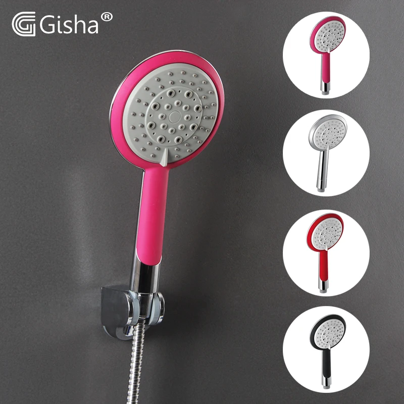 

Gisha Bath Shower Sprayer Hand Hold Adjustable Shower Head 5 Mode SPA Pressurize Filtered Bathroom Water Flow Shower Head G0002